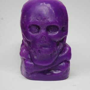 スカルキャンドル（Purple）