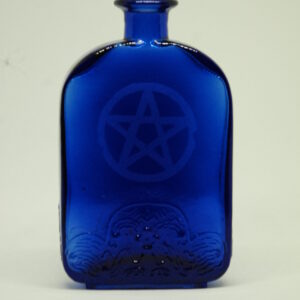 ペンタグラムボトル［平形］（Blue‐B）