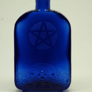 ペンタグラムボトル［平形］（Blue‐A）