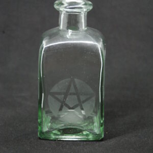 ペンタグラム入り角瓶（Clear）