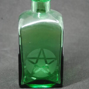 ペンタグラム入り角瓶（Green）