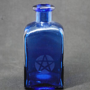 ペンタグラム入り角瓶（Blue）