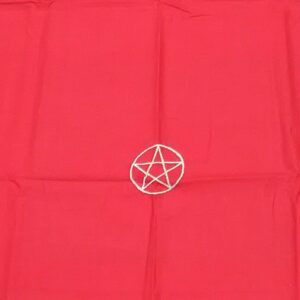 ペンタグラム刺繍入り魔女の手作りオルタークロス（Rad）通常サイズ